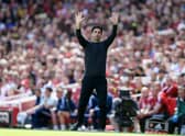Arsenal manager Mikel Arteta. Pic: Mike Hewitt.