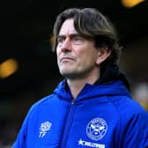 Brentford manager Thomas Frank.