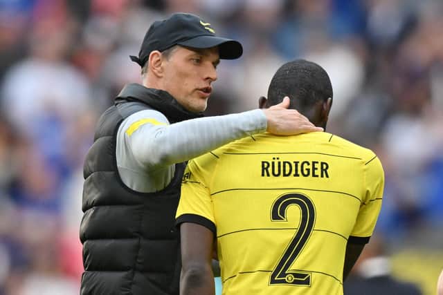 IN: Eddie Beach (Southampton).
OUT: Antonio Rudiger, pictured, (Real Madrid), the big departure of five leaving including also Andreas Christensen and Danny Drinkwater (both released).