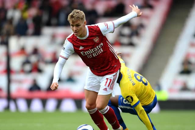 Real Madrid are undecided on whether to keep Martin Odegaard, who spent the second half of the season on loan at Arsenal. (AS)