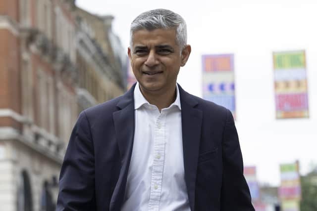 London Mayor Sadiq Khan. Photo by Dan Kitwood/Getty Images.