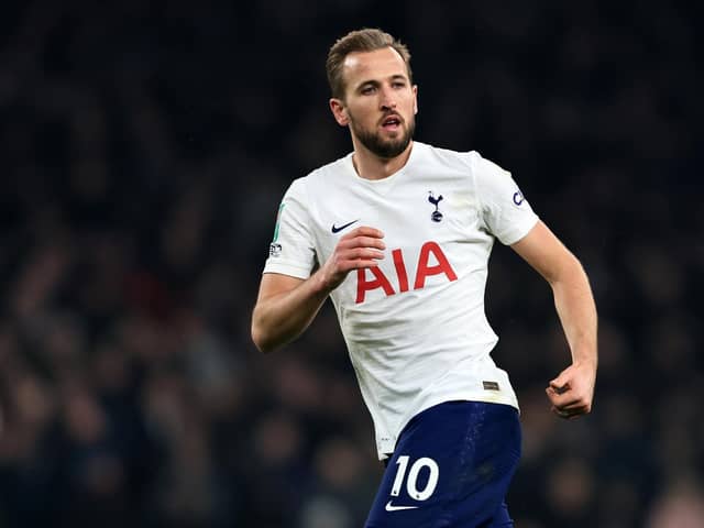 Spurs boss Antonio Conte believes England captain Harry Kane is happy at Tottenham and "totally involved" in the club's project. (Sky Sports). Photo by FILIPPO MONTEFORTE/AFP via Getty Images.