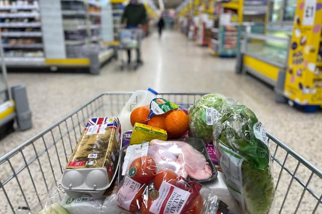 Some of our Facebook followers gave their top tips to save money during the food shop. (Photo by Daniel LEAL / AFP) (Photo by DANIEL LEAL/AFP via Getty Images)