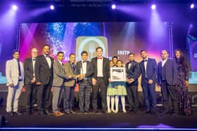 Awards Presentation at the Stage