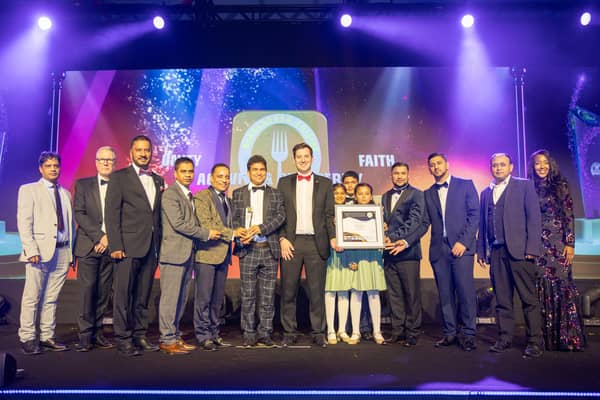 Awards Presentation at the Stage