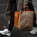 Shopping bags.