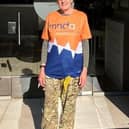 Kate Ainslie-Williams who has completed a 120-mile canal walk to honour her friend Caterina who is living with MND.