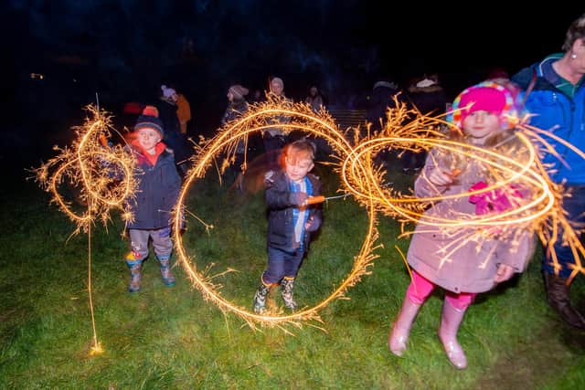 Don’t forget to pick up some sparklers!