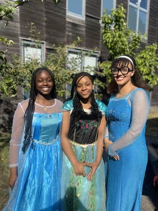 L to R: Princess, Rachel, Luna
