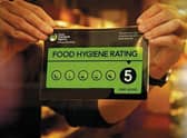 Food Hygiene Rating sticker.