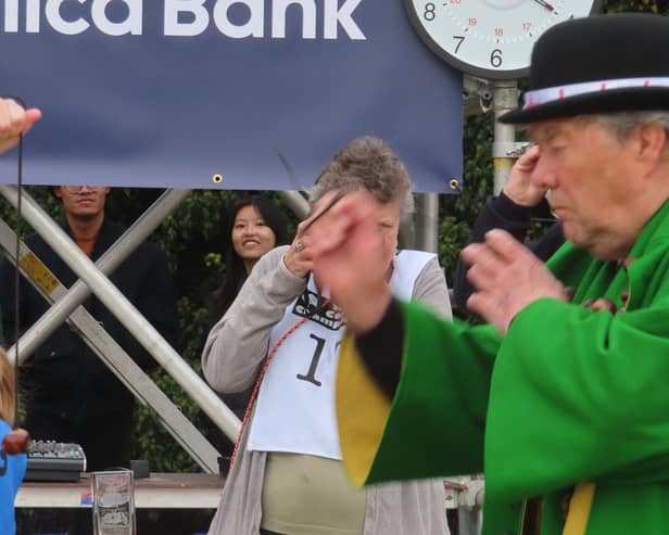 World Conker Championships, men’s winner, David Jakins.