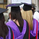 File photo dated 16/07/08 of university graduates, as the quality of online teaching and "blended learning" at universities is set to be reviewed, over fears that students' poor experiences of online learning during the pandemic may have undermined the potential of mixing face-to-face lectures with online study.