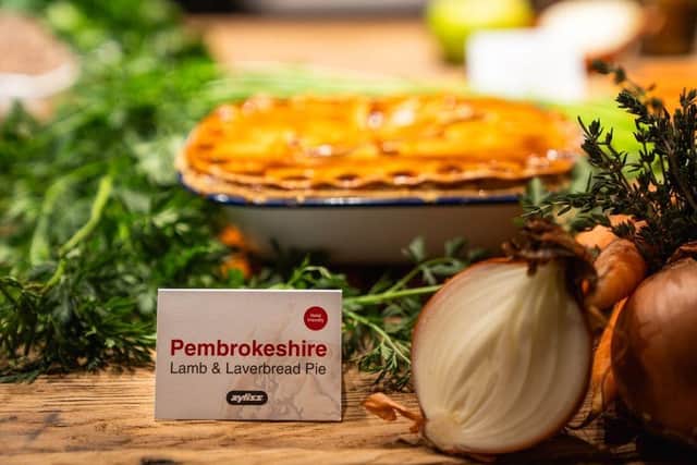 The Pembrokeshire Lamb & Laverbread Pie subsequently claiming the crown