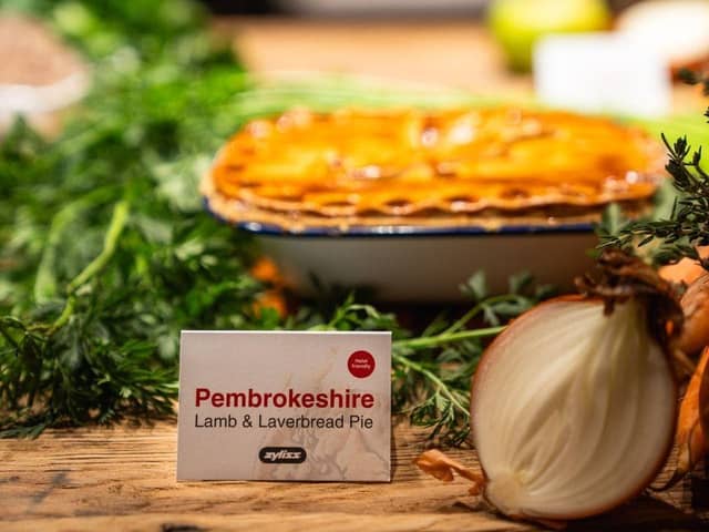 The Pembrokeshire Lamb & Laverbread Pie subsequently claiming the crown