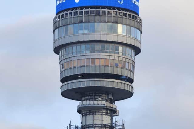 Smile Train light up London's BT Tower on World Smile Day