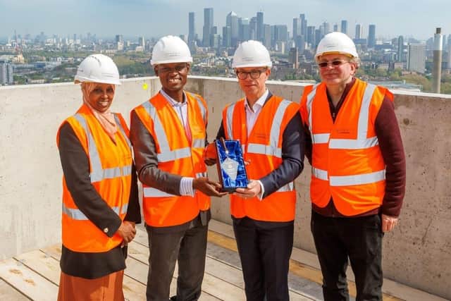Bermondsey Heights Topping Out Event.