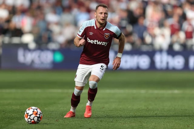 The only surviving member of the Hammers' current backline, Coufal is so integral that the Irons have marked him as 'Not for Sale'.
(Photo by Julian Finney/Getty Images)