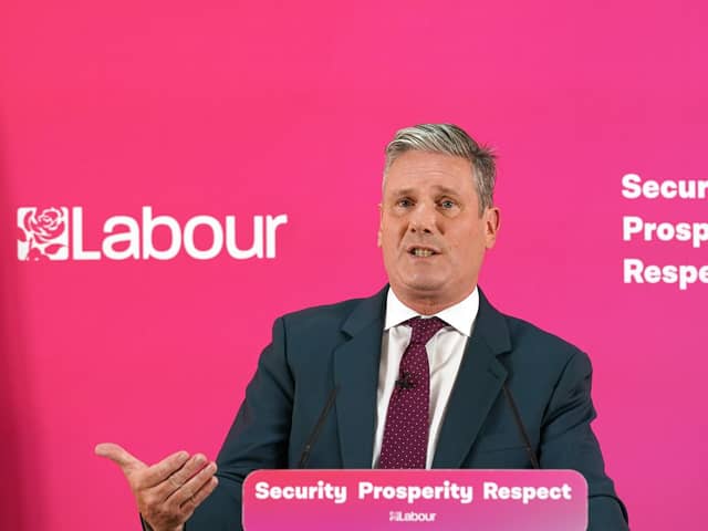 'Some people have been quick to say that politicians are all the same, but Keir Starmer is proving them wrong. He is a man of integrity and honesty.' Photo by Ian Forsyth/Getty Images