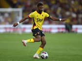 Ex-Watford forward Emmanuel Dennis. (Photo by Marc Atkins/Getty Images)