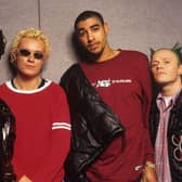 The Prodigy with Keith Flint, right. The band are touring later this year 