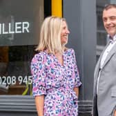 Maddie Miller and Jonathan Loney, co-founders at Loney Miller Estate Agents.
