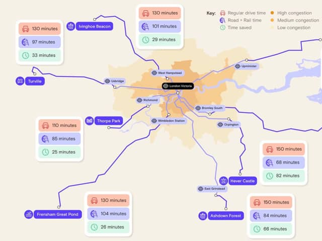 Turo Escape London Map