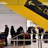 Nearly a thousand workers are set to take eight days of strike action at Gatwick Airport beginning later this month in a dispute over pay. Picture by BEN STANSALL/AFP via Getty Images