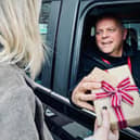 At the start of December, Freenow by Lyft gave passengers a free, pre-wrapped Secret Santa gift.
