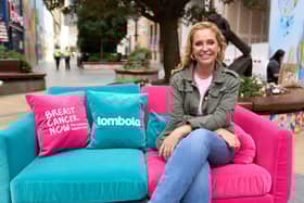 tombola ambassador Josie Gibson