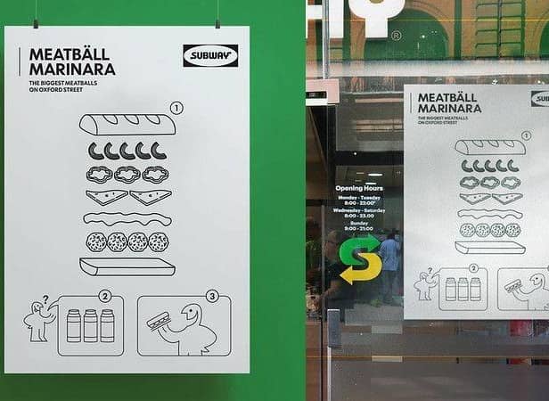 Subway Oxford Street initiates the ‘battle of the balls’ offering free Meatbäll Marinara Subs on the opening day of IKEA’s flagship London store
