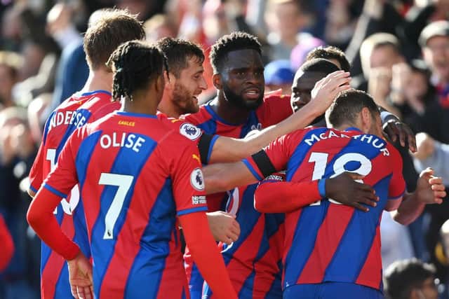 Patrick Vieira was sacked by Palace in March. Sam Allardyce returned to Selhurst Park but was unable to keep the club in the top-flight.