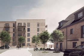A computer-generated image of Bellway London’s new development, The Comptons, at the former Harold Wood Hospital site in Romford