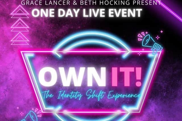 OWN IT event promo flyer