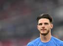 West Ham United's Declan Rice (Photo by JUSTIN TALLIS/AFP via Getty Images)