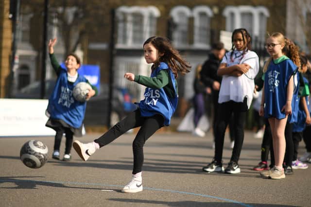 Young girls participating in last year's session.