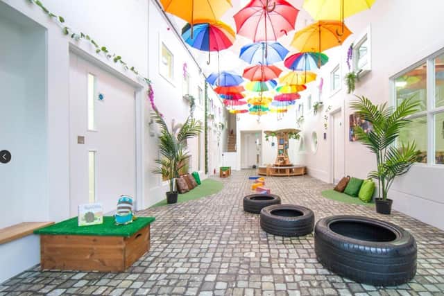 The Avenue, a light-filled space, central to the Nursery Setting.