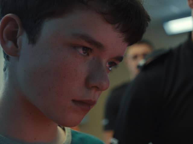 Adolescence. Owen Cooper as Jamie Miller in Adolescence. Credit: Courtesy of Netflix © 2024.