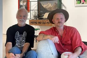 Pius Muller (left) and Tom Leamon (right).