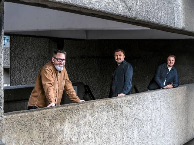 WRKPLC - Sean Espinasse, Co-founder and Strategy Director, Jamie Levon, Co-founder and Managing Director, and Tom Hitch, Co-founder and Creative Director