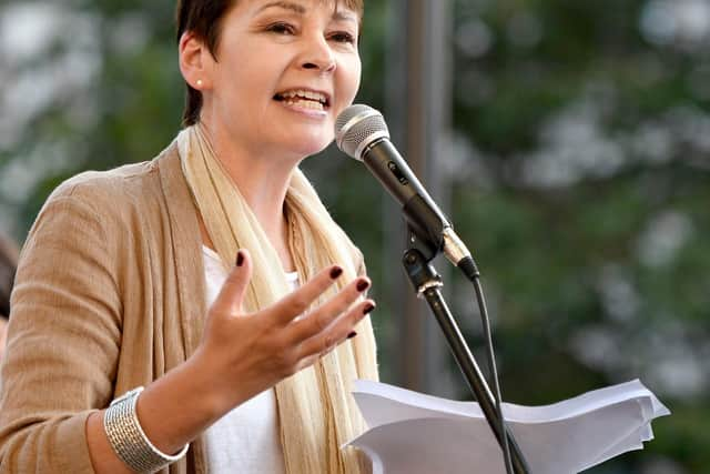 Caroline Lucas, Green Party MP