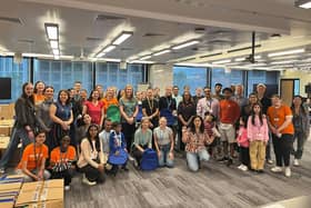 Amazon team in Shoreditch pack and donate thousands of back-to-school kits to children across London.