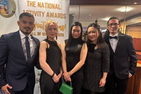 The St Vincent's House team at the NAPA Awards