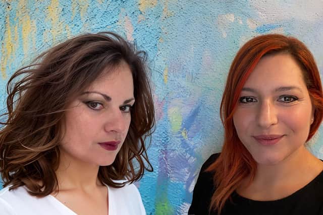 Paola Minekov, a Bulgarian artist from Reading and Natalia Giacomino ,an award-winning Italian architect from South London