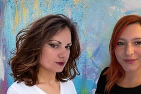 Paola Minekov, a Bulgarian artist from Reading and Natalia Giacomino ,an award-winning Italian architect from South London