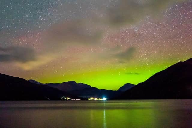 The Northern Lights may be visible on Monday