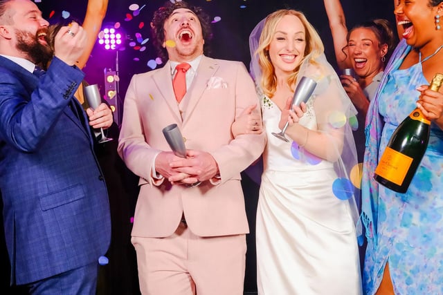 Confetti, disco balls and a load of love