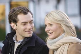 Jude Law has been named the ultimate holiday movie heartthrob for his role in The Holiday alongside Cameron Diaz