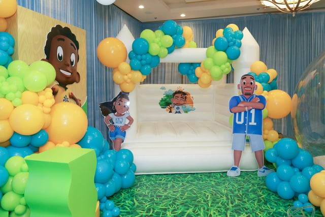 Kunda & Friends Makes Star-Studded Party Theme Debut at Ashanti and Nelly’s Son KK’s First Birthday