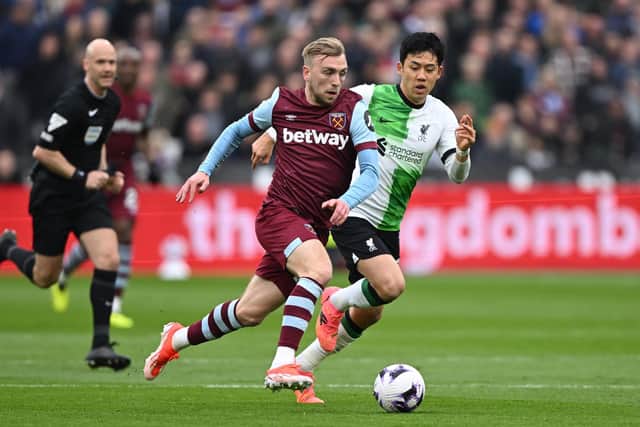 Jarrod Bowen has taken over captaincy at the London Stadium.