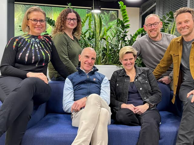 Charli Kumar, Jen Wright, Patrick Ugeux, Cheryl Calverley, Will Worsdell, Gareth Hussey